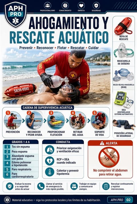 Guía Ahogamiento y Rescate